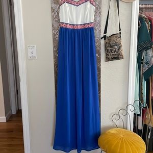 Soiéblu strapless long dress